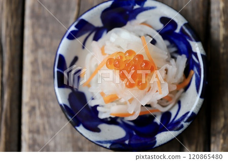 自製紅白年菜-醃蘿蔔和胡蘿蔔 自製紅白年菜-醃蘿蔔和胡蘿蔔 120865480