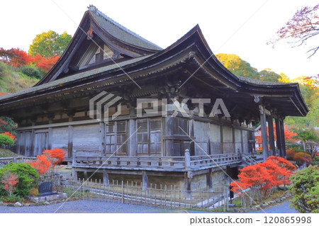 秋季常樂寺(甲南市國寶大雄寶殿) 秋季常樂寺(甲南市國寶大雄寶殿) 120865998