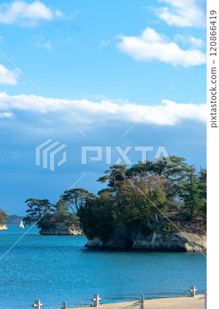 宮城縣日本三景松島 120866419