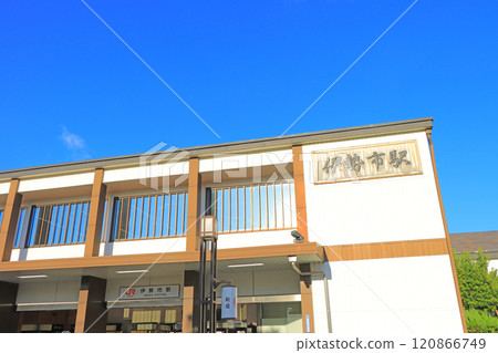 Scenery of Ise-shi Station, Ise City, Mie Prefecture Scenery of Ise-shi Station, Ise City, Mie Prefecture 120866749