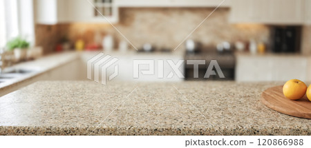 bright kitchen setting, empty wooden countertop, merchandise demonstration, blurred kitchen background, advertising culinary products bright kitchen setting, empty wooden countertop, merchandise demonstration, blurred kitchen background, advertising culinary products 120866988