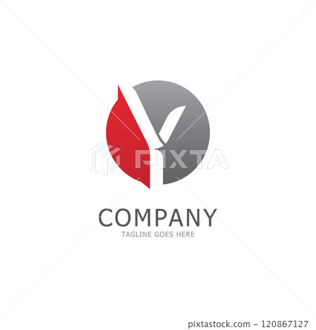 y letter logo template vector illustration icon 120867127