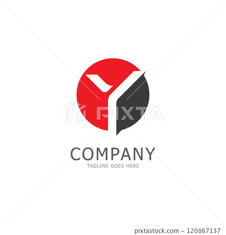 y letter logo template vector illustration icon 120867137