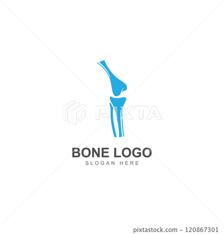 bone logo icon vector design 120867301
