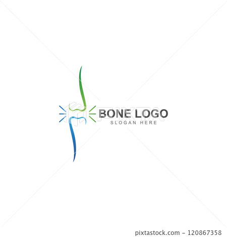 bone logo icon vector design 120867358