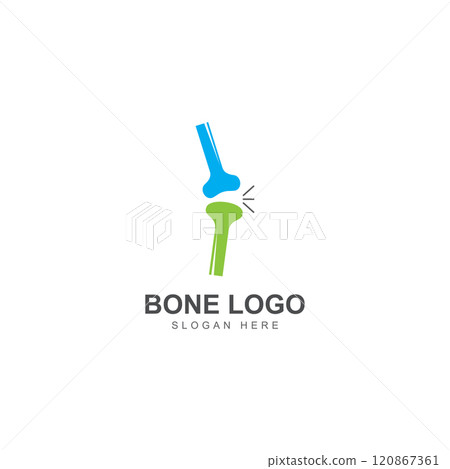 bone logo icon vector design 120867361