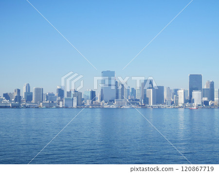 Tokyo landscape seen from the seaside | Hamamatsucho, Tamachi, Shibaura Tokyo landscape seen from the seaside | Hamamatsucho, Tamachi, Shibaura 120867719