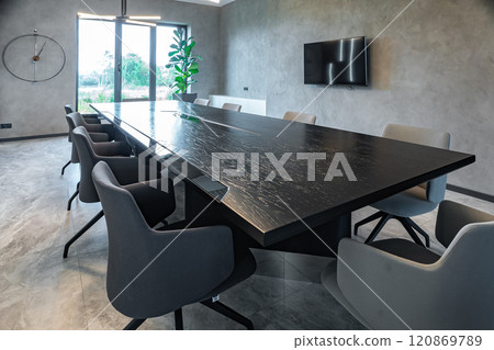 interior of conference meeting room in moder office interior of conference meeting room in moder office 120869789