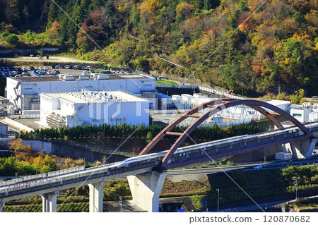 Yamanashi Test Line and Linear Motor Car 120870682