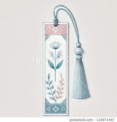 書籤水彩插圖 書籤水彩插圖 120871497