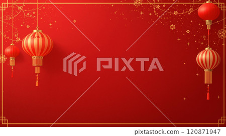 E-commerce design simple agricultural new year theme material background, red gold theme background E-commerce design simple agricultural new year theme material background, red gold theme background 120871947
