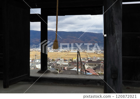 美麗的信州長野（從諏訪善光寺正門眺望諏訪街景，邂逅古老的歷史。）諏訪市 120872021