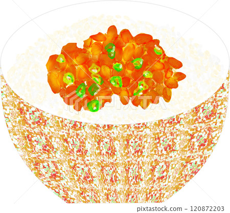納豆飯圖 納豆飯圖 120872203