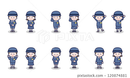 男女幼稚園小朋友01 120874881