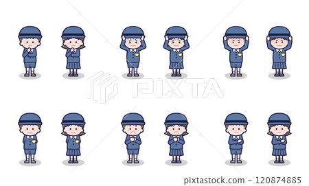 男女幼稚園小朋友05 男女幼稚園小朋友05 120874885