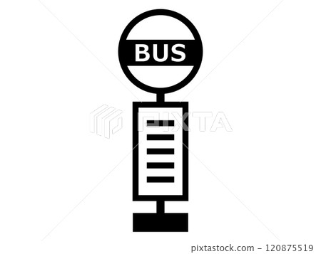 巴士站圖標 120875519