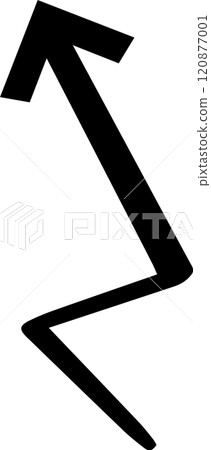 Black hand drawn arrow pointing upwards, symbolizing growth, progress, and positive momentum, isolated on white background, ideal for visual communication and design projects Black hand drawn arrow pointing upwards, symbolizing growth, progress, and positive momentum, isolated on white background, ideal for visual communication and design projects 120877001