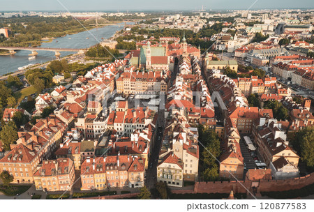 Old city in Warsaw, travel destinations European concept Old city in Warsaw, travel destinations European concept 120877583