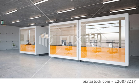 modern capsule office interior, modern capsule office interior, 120878217