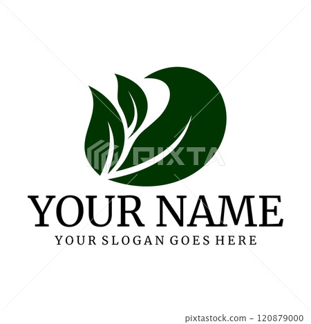 leaf vector illustration design icon logo leaf vector illustration design icon logo 120879000