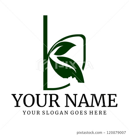 leaf vector illustration design icon logo 120879007