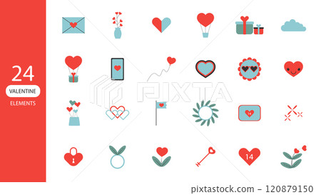 valentine element heart love banner romantic happy celebration object vector. valentines day set design pink wedding holiday isolated decoration romance illustration. symbol greeting. valentine element heart love banner romantic happy celebration object vector. valentines day set design pink wedding holiday isolated decoration romance illustration. symbol greeting. 120879150