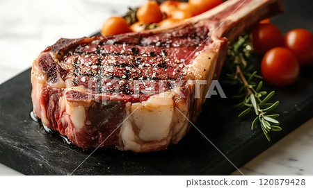 slices of smoked bacon 120879428
