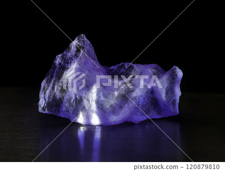 Precious mineral. Piece of Rock crystal 120879810