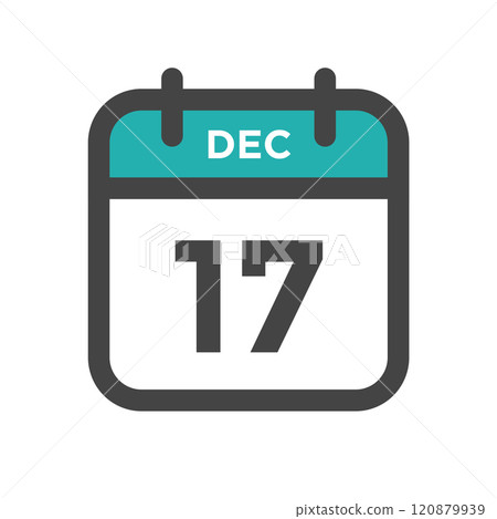 December 17 Calendar Day or Calender Date for Deadlines or Appointment 120879939