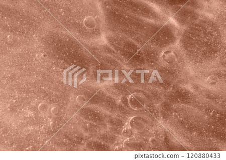 Abstract light mocha brown cosmetic gel serum background texture Abstract light mocha brown cosmetic gel serum background texture 120880433