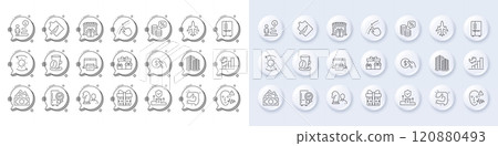 Sun protection, Surprise boxes and Money line icons. White pin 3d buttons, chat bubbles icons. Pack of Plane, Chess, Security agency icon. Payment, Swipe up, Like pictogram. Vector Sun protection, Surprise boxes and Money line icons. White pin 3d buttons, chat bubbles icons. Pack of Plane, Chess, Security agency icon. Payment, Swipe up, Like pictogram. Vector 120880493