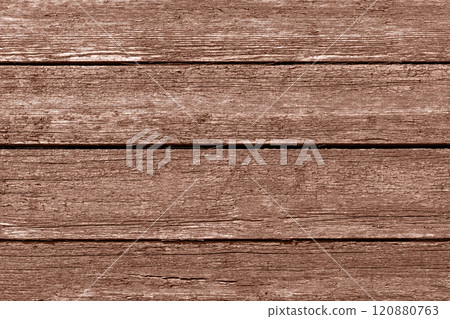 Vintage wooden background with peeling red paint. Fashionable colored mocha mousse 2025 Vintage wooden background with peeling red paint. Fashionable colored mocha mousse 2025 120880763