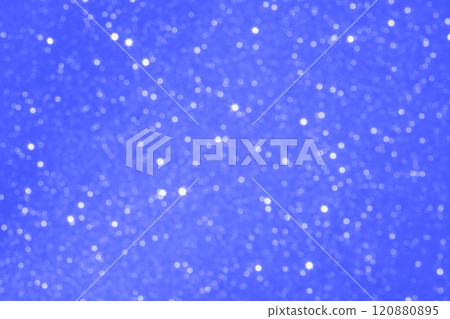 Abstract blue sparkling bokeh background 120880895