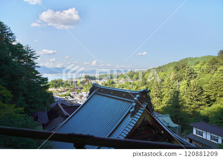 日本廣島縣宮島和彌山的大聖院 日本廣島縣宮島和彌山的大聖院 120881209
