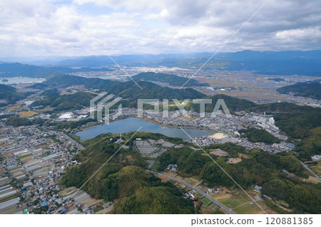 Aerial view of Nangoku City 120881385
