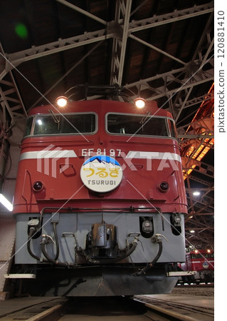 EF81-97以玫瑰粉色再現了登場時的顏色(長岡發動機廠合影)_拍攝於2024年12月1日 EF81-97以玫瑰粉色再現了登場時的顏色(長岡發動機廠合影)_拍攝於2024年12月1日 120881410