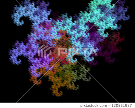 Imaginatory fractal abstract background Image 120881987