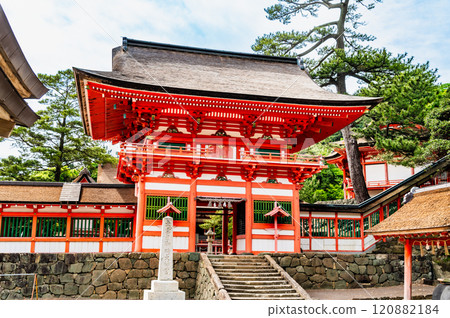 Shimane Hinomisaki Shrine Tower Gate 120882184
