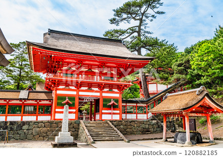 Shimane Hinomisaki Shrine Tower Gate 120882185