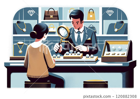 Jewelry appraisal 120882308