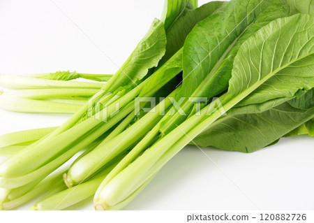 新鮮的日本芥末菠菜 新鮮的日本芥末菠菜 120882726