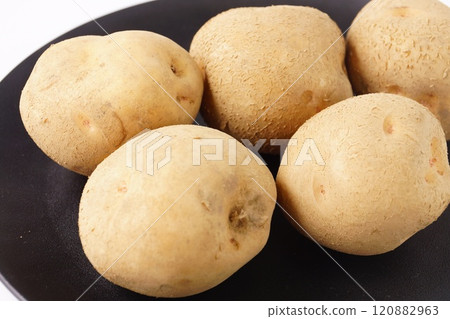 Fresh potatoes 120882963