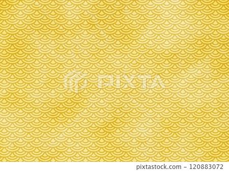 Golden scale pattern background 120883072