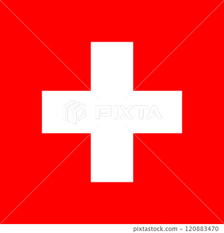 Swiss Confederation flag Swiss Confederation flag 120883470