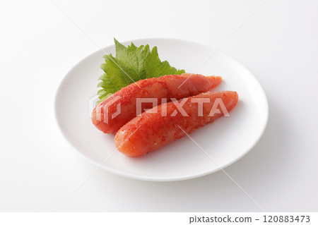 白色背景和白盤上的卡拉什明太子 120883473