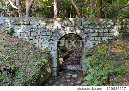 German Bridge at Oasahiko Shrine 120884617