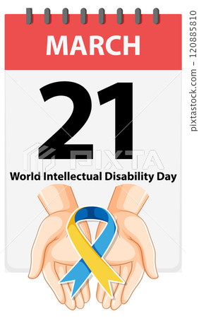 World Intellectual Disability Day Illustration 120885810
