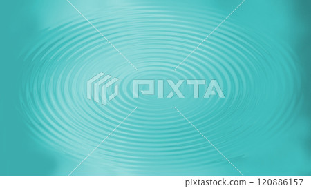 Aqua Ripple Harmony. A serene and minimalistic representation of turquoise water ripples, suitable for peaceful or aquatic-themed designs. 120886157