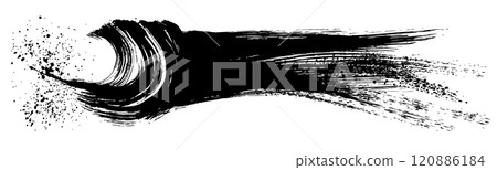 流星手繪插畫 120886184