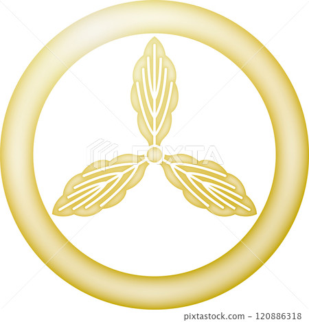 家族徽章土佐橡木[黃金] 120886318